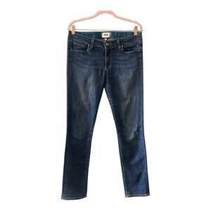 Paige Skinny Ankle Peg Blue Jeans size 30